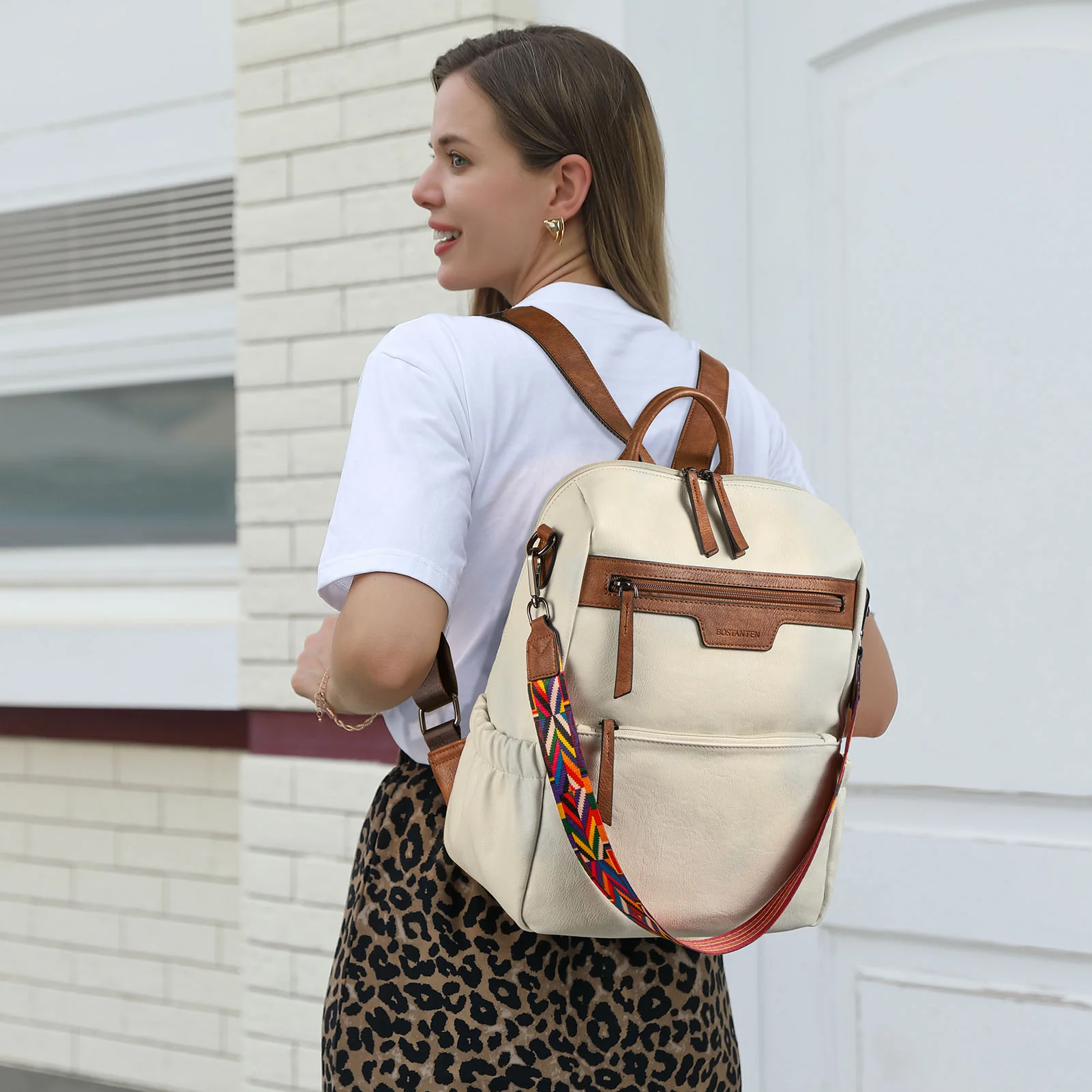 Nombongo Waterproof Backpack with Convertible Strap - Image 2