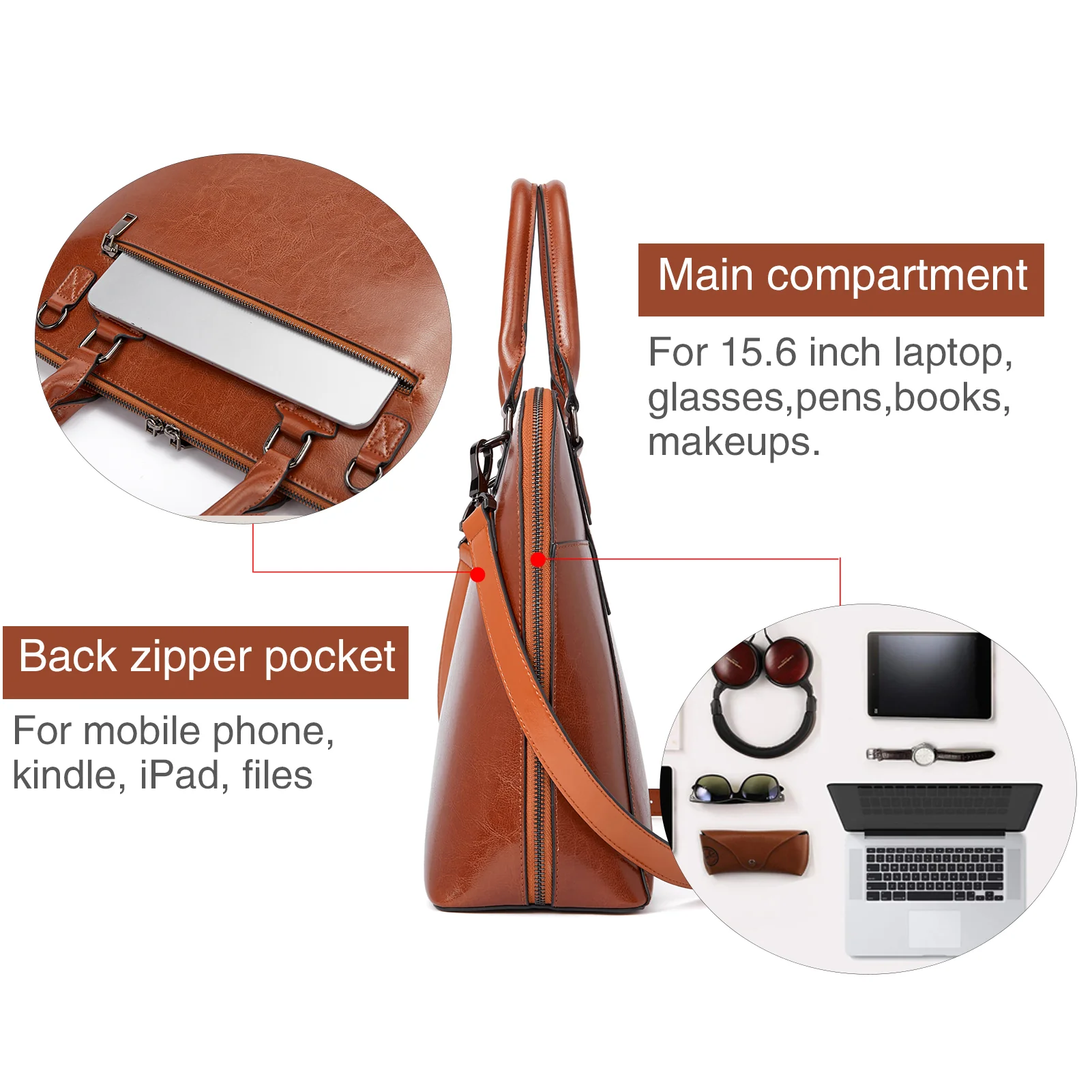 Jasmina Versatile Briefcases - Quality And Details - Image 21