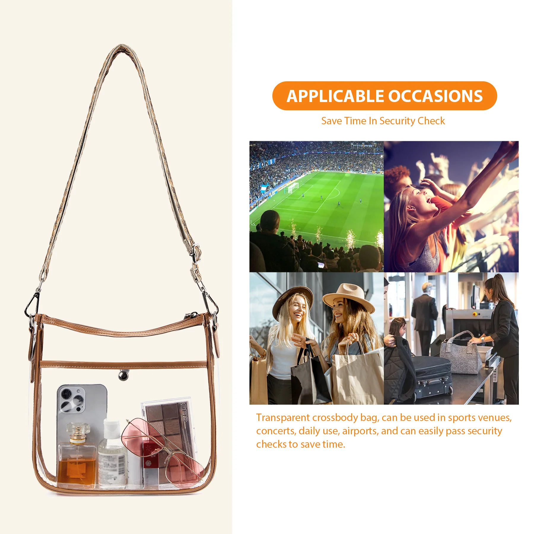 Nola Stadium Approved Clear Concert Bags for Women - Image 10