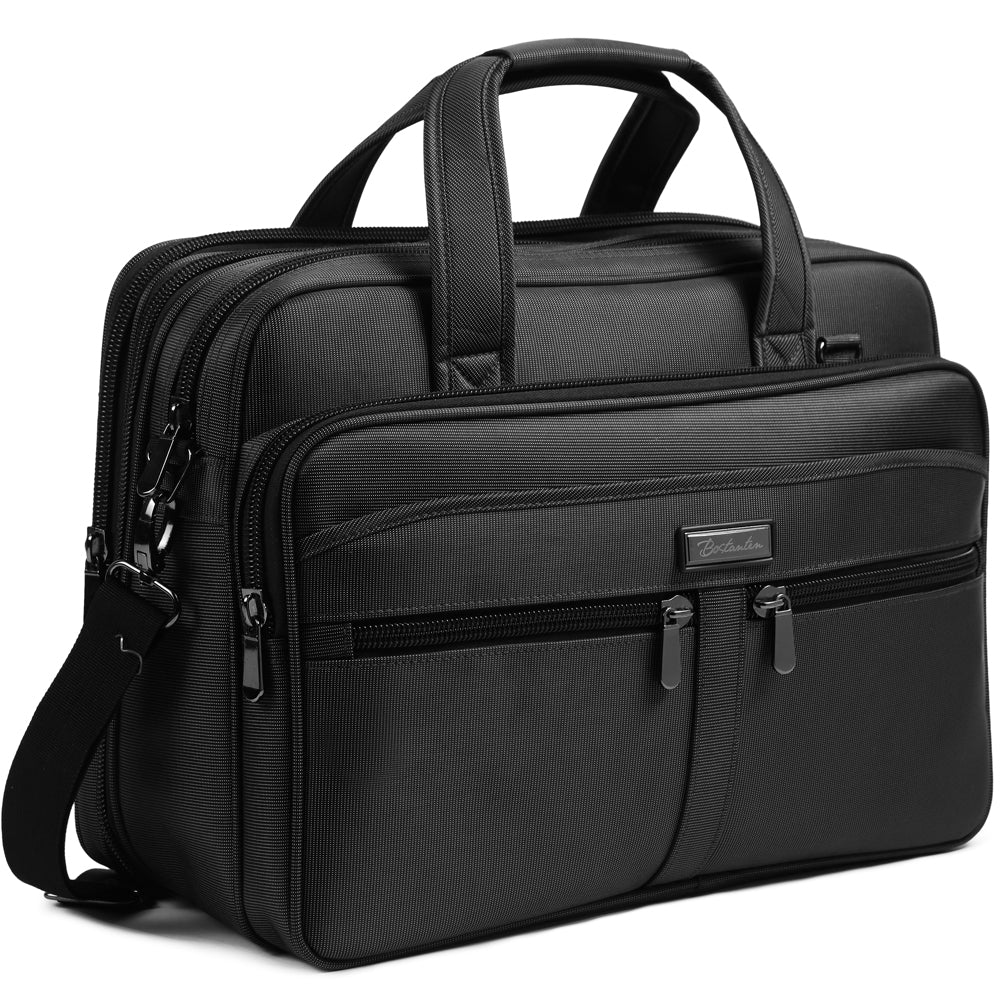 Waterproof Nylon Briefcase Expandable Travel Bag | 17' Laptop - Image 3