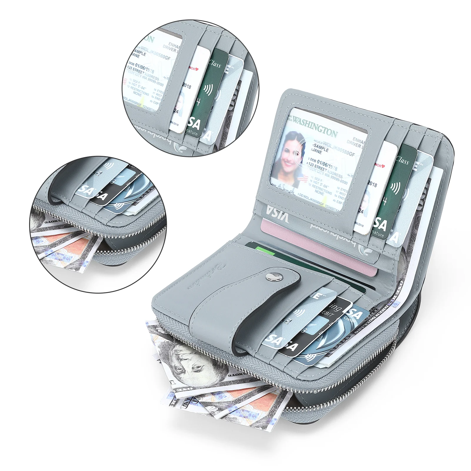 Lnna RFID Wallet For Ladies β Coin Purse - Image 156