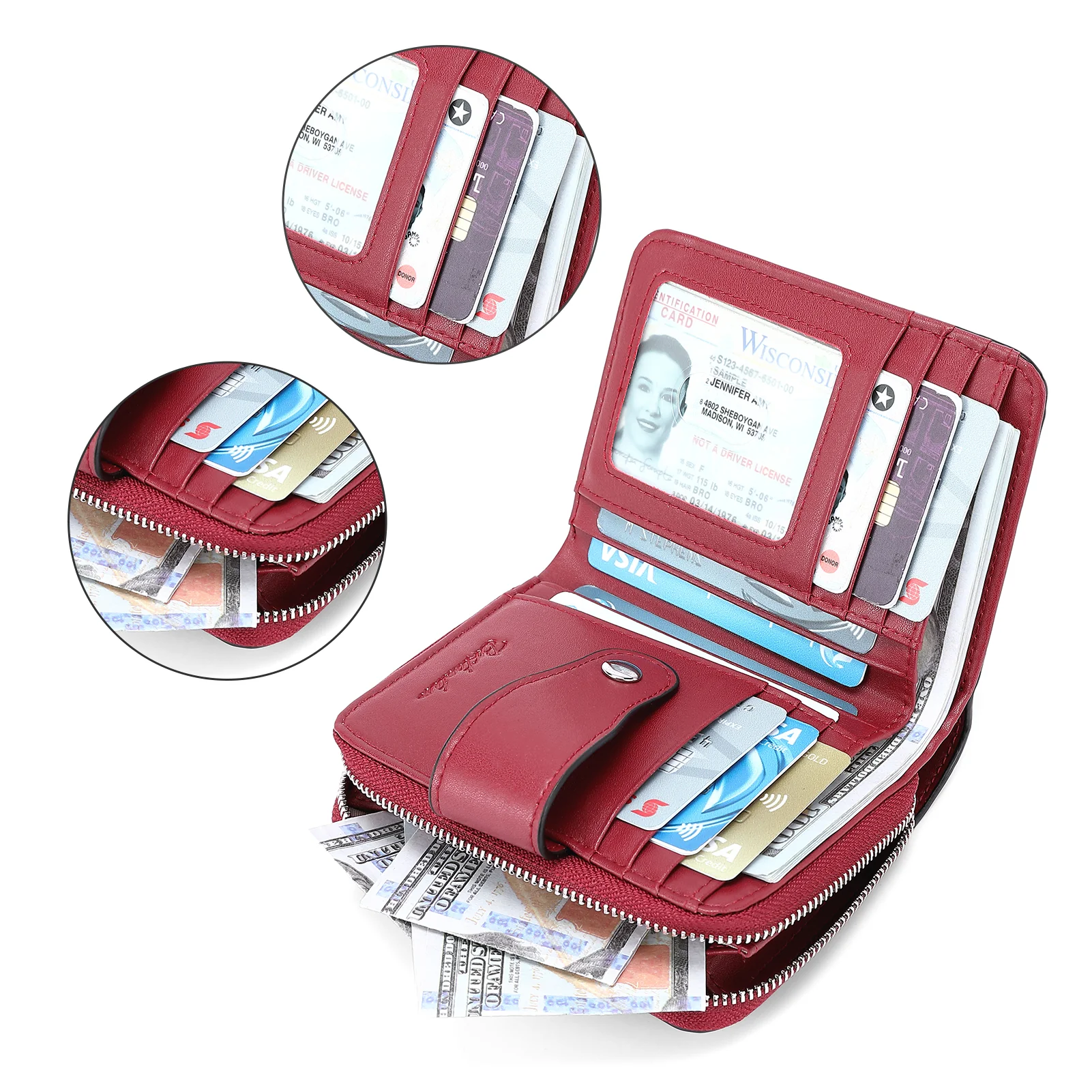 Lnna RFID Wallet For Ladies β Coin Purse - Image 165