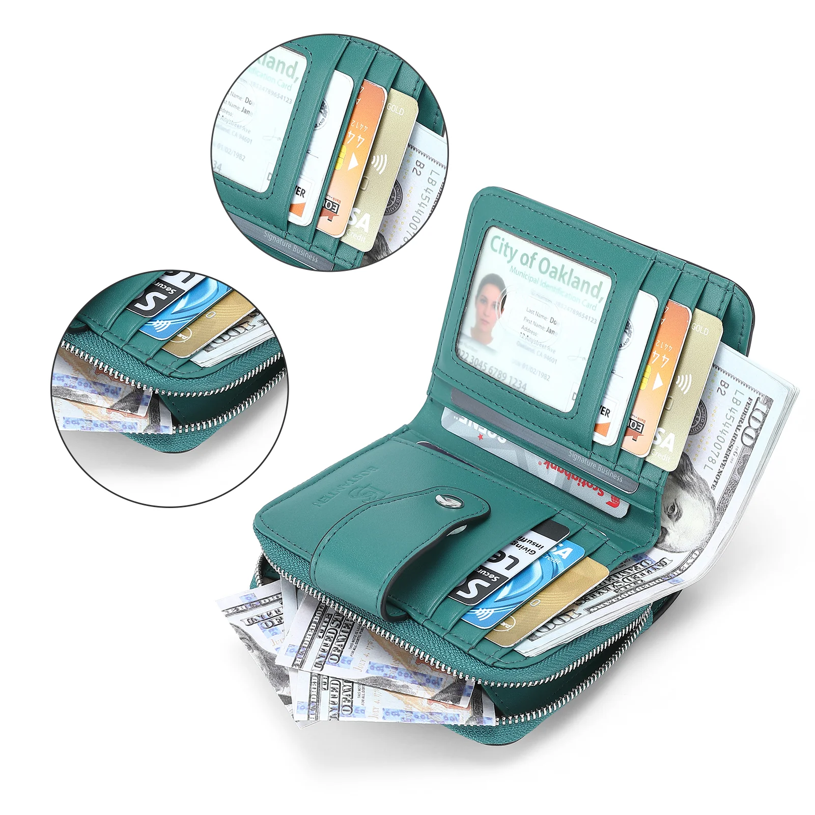 Lnna RFID Wallet For Ladies β Coin Purse - Image 174