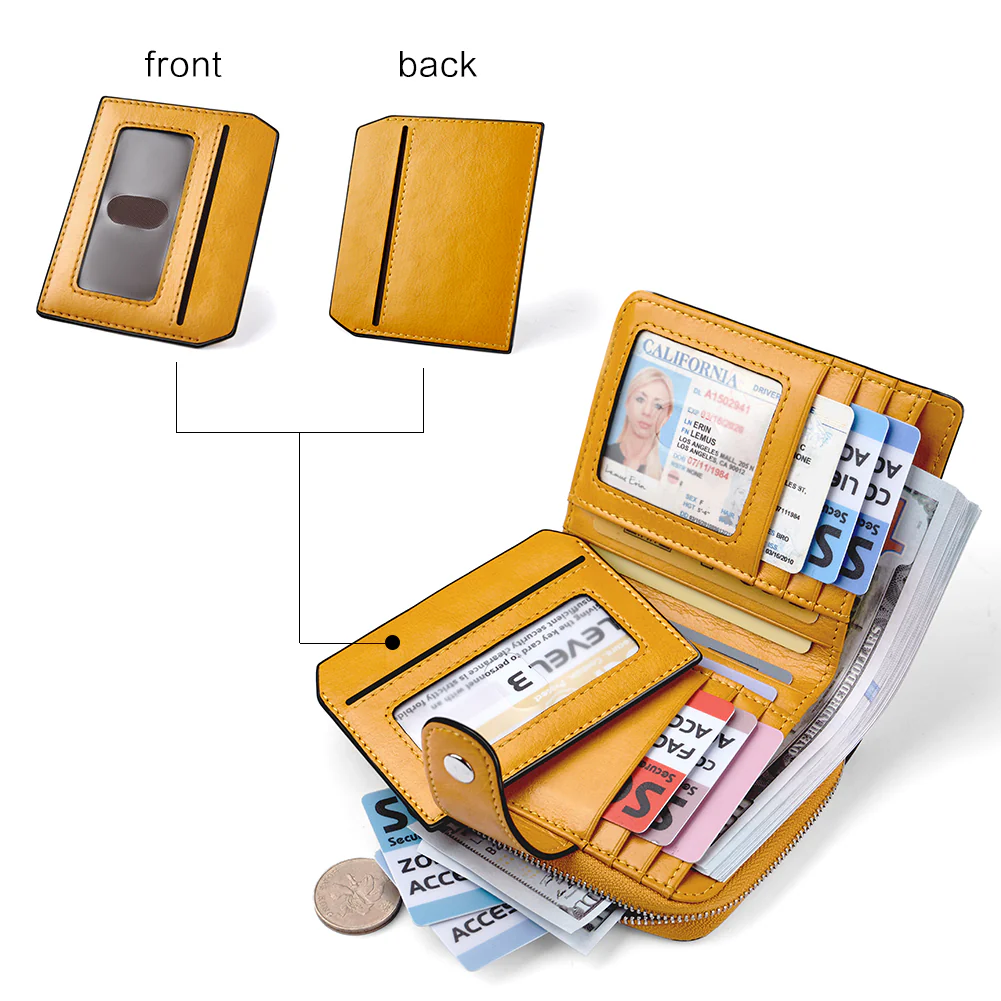 Lnna RFID Wallet For Ladies β Coin Purse - Image 33