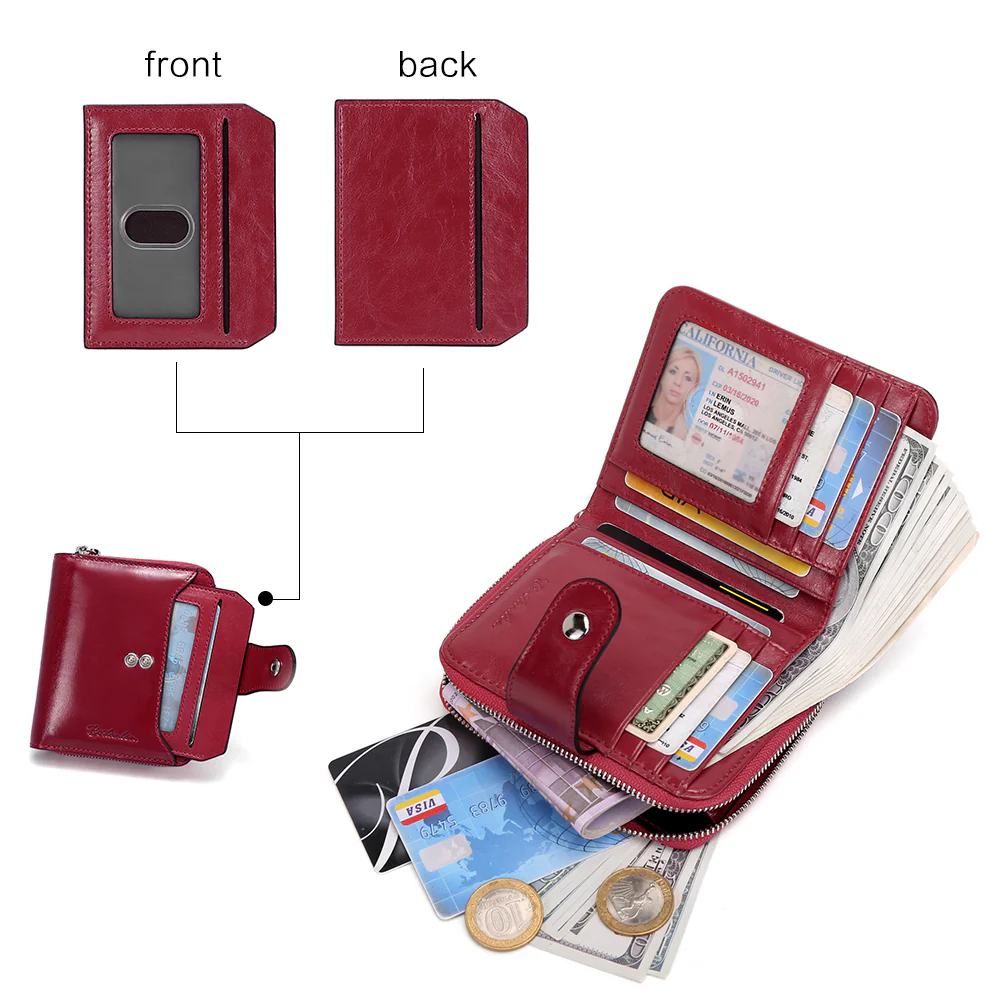 Lnna RFID Wallet For Ladies β Coin Purse - Image 66
