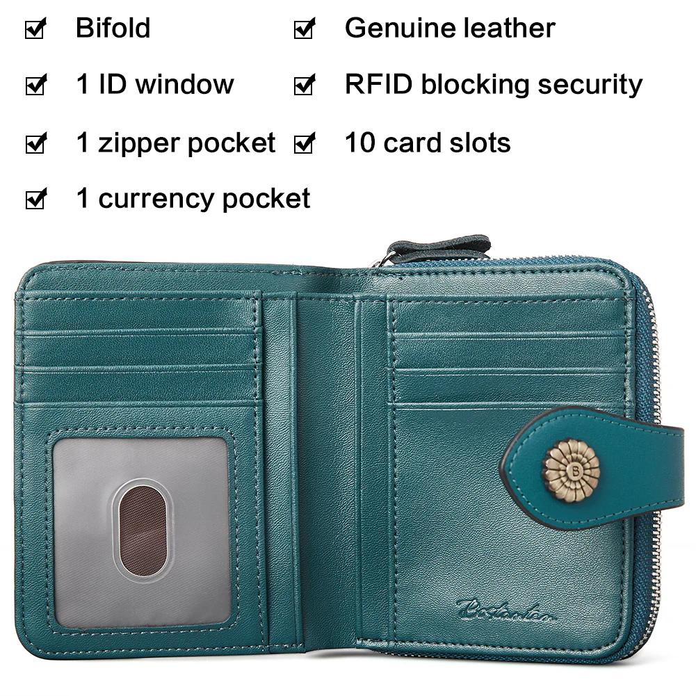 Lnna RFID Wallet For Ladies β Coin Purse - Image 80