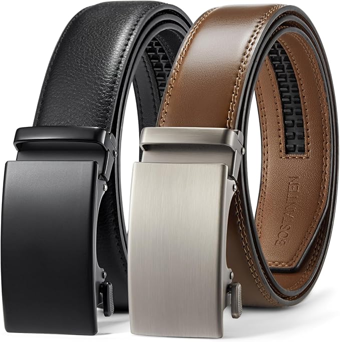 Double Up on Style with Our Two-Pack Leather Belt - Image 14
