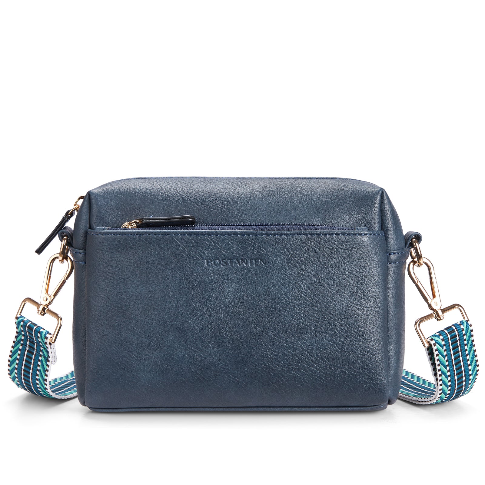 Nola Keep Your Essentials Organized with a Triple Zip Cell Phone Leather Handbag - Image 72