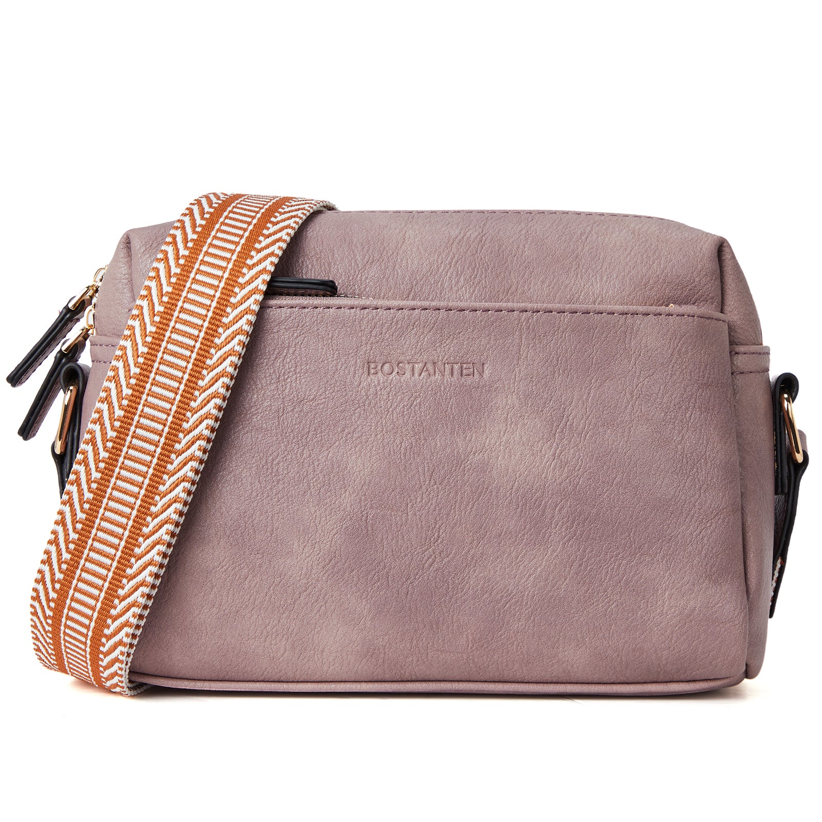 Nola Keep Your Essentials Organized with a Triple Zip Cell Phone Leather Handbag - Image 90