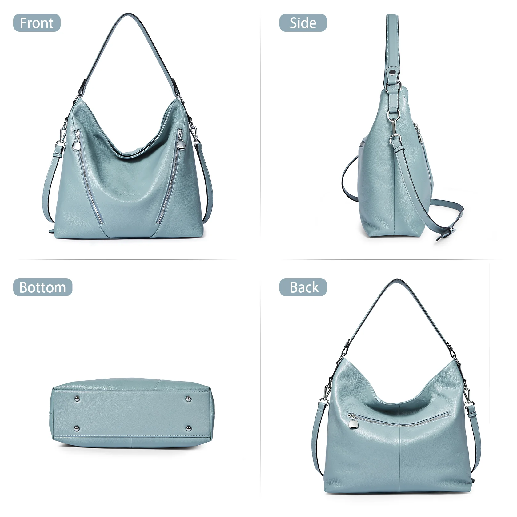 Kweli Luxurious Leather Shoulder Tote Bag - Handcrafted with Attention to Detail - Image 24