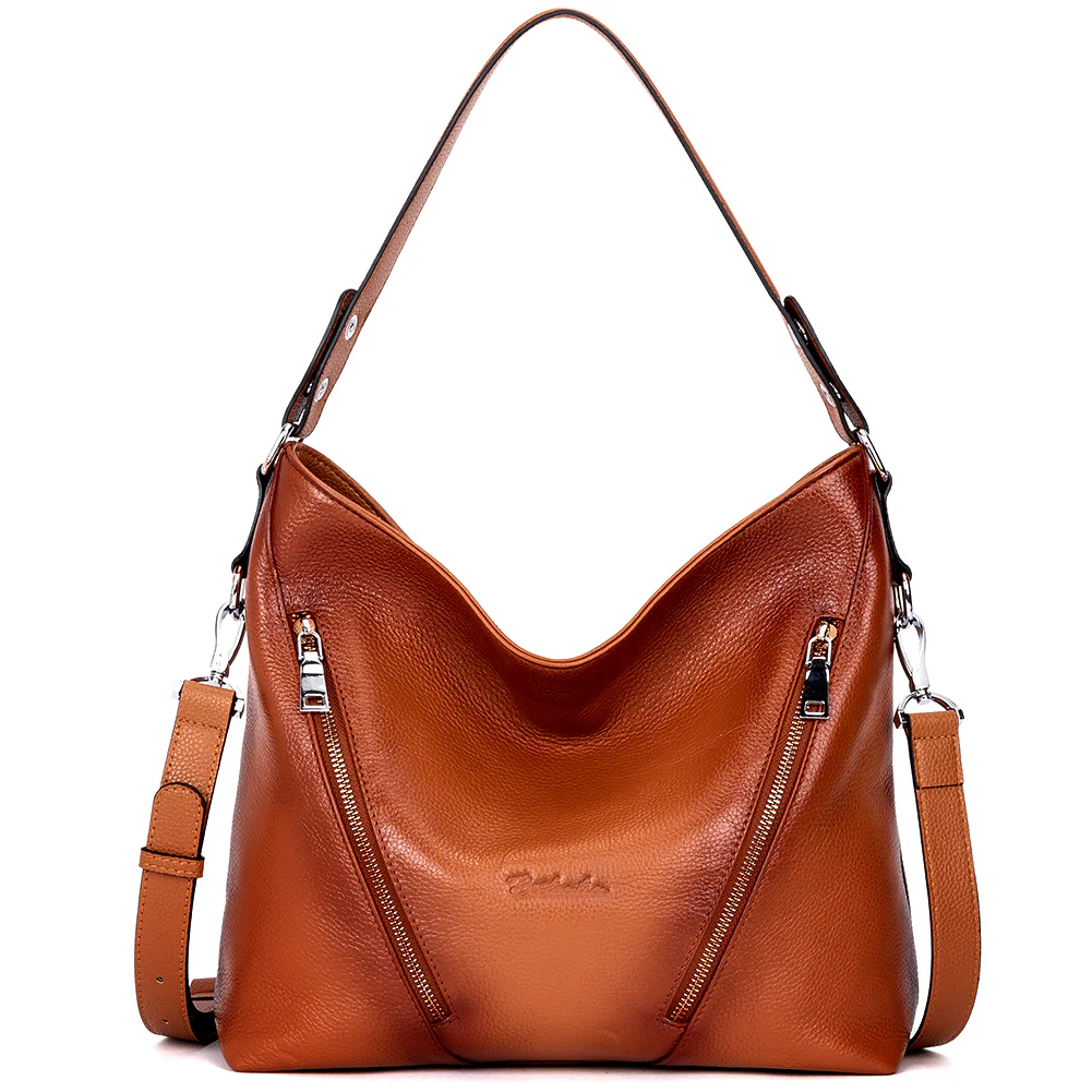 Kweli Luxurious Leather Shoulder Tote Bag - Handcrafted with Attention to Detail - Image 27