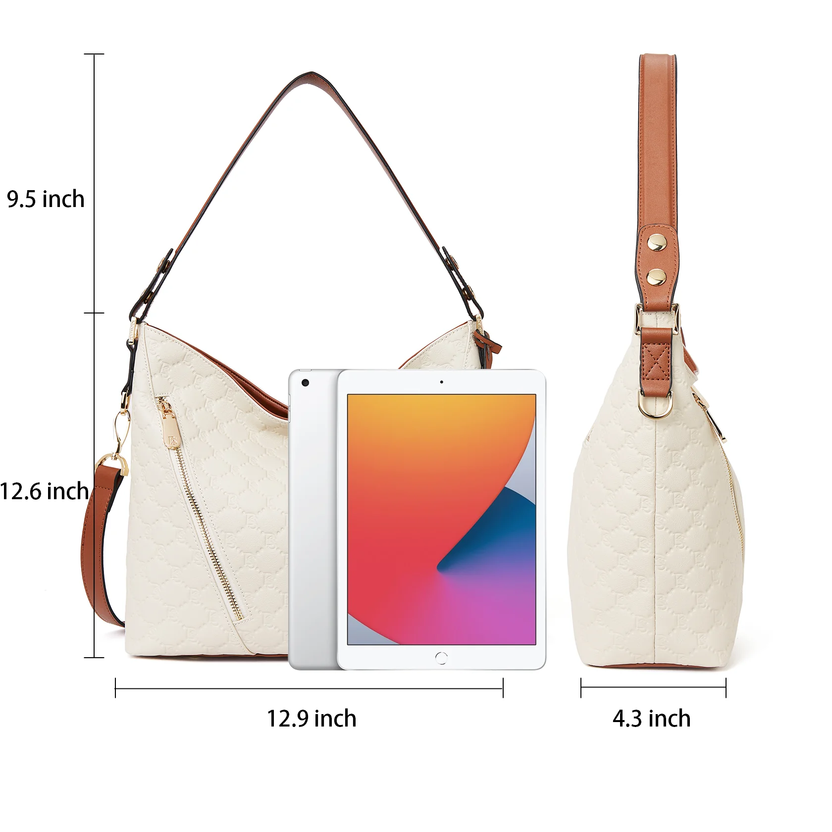 Kweli Luxurious Leather Shoulder Tote Bag - Handcrafted with Attention to Detail - Image 3