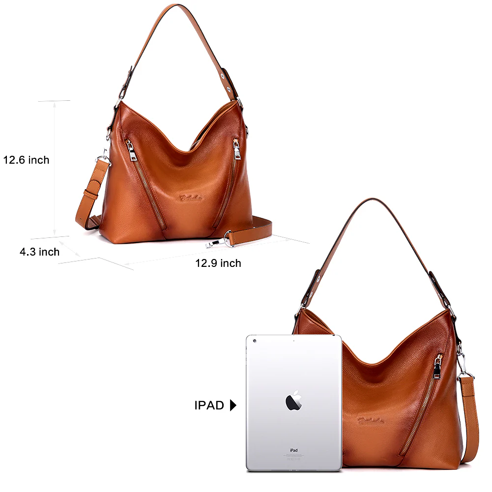 Kweli Luxurious Leather Shoulder Tote Bag - Handcrafted with Attention to Detail - Image 31