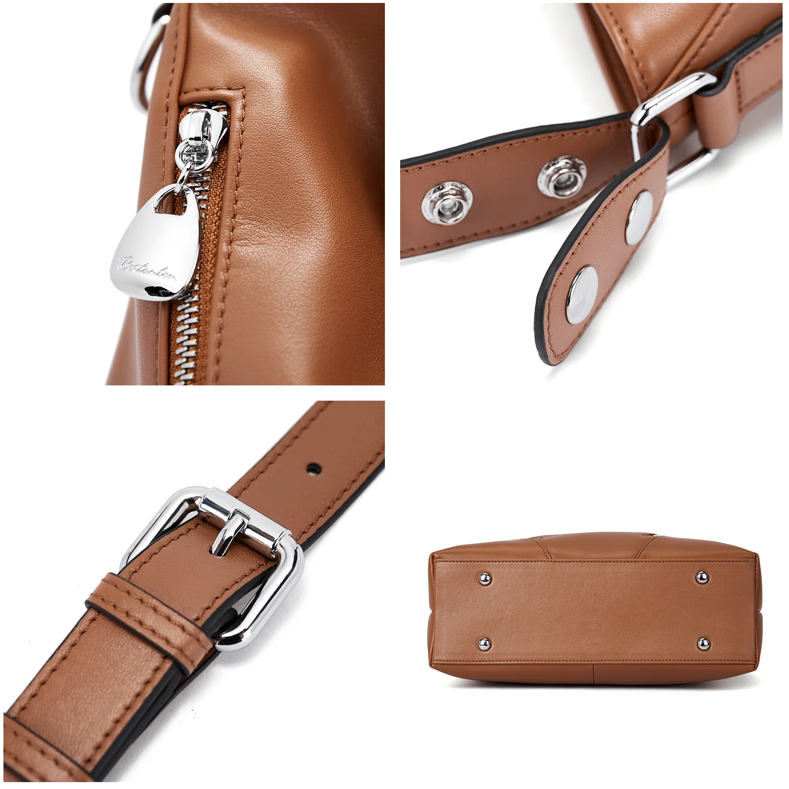 Kweli Luxurious Leather Shoulder Tote Bag - Handcrafted with Attention to Detail - Image 36
