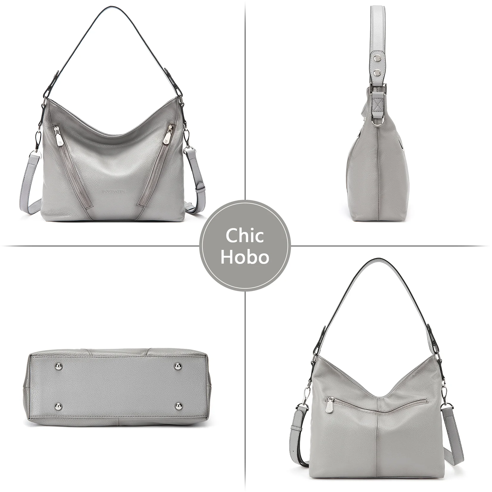 Kweli Luxurious Leather Shoulder Tote Bag - Handcrafted with Attention to Detail - Image 44