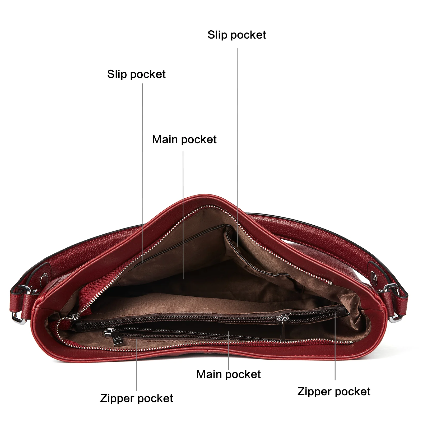 Kweli Luxurious Leather Shoulder Tote Bag - Handcrafted with Attention to Detail - Image 54