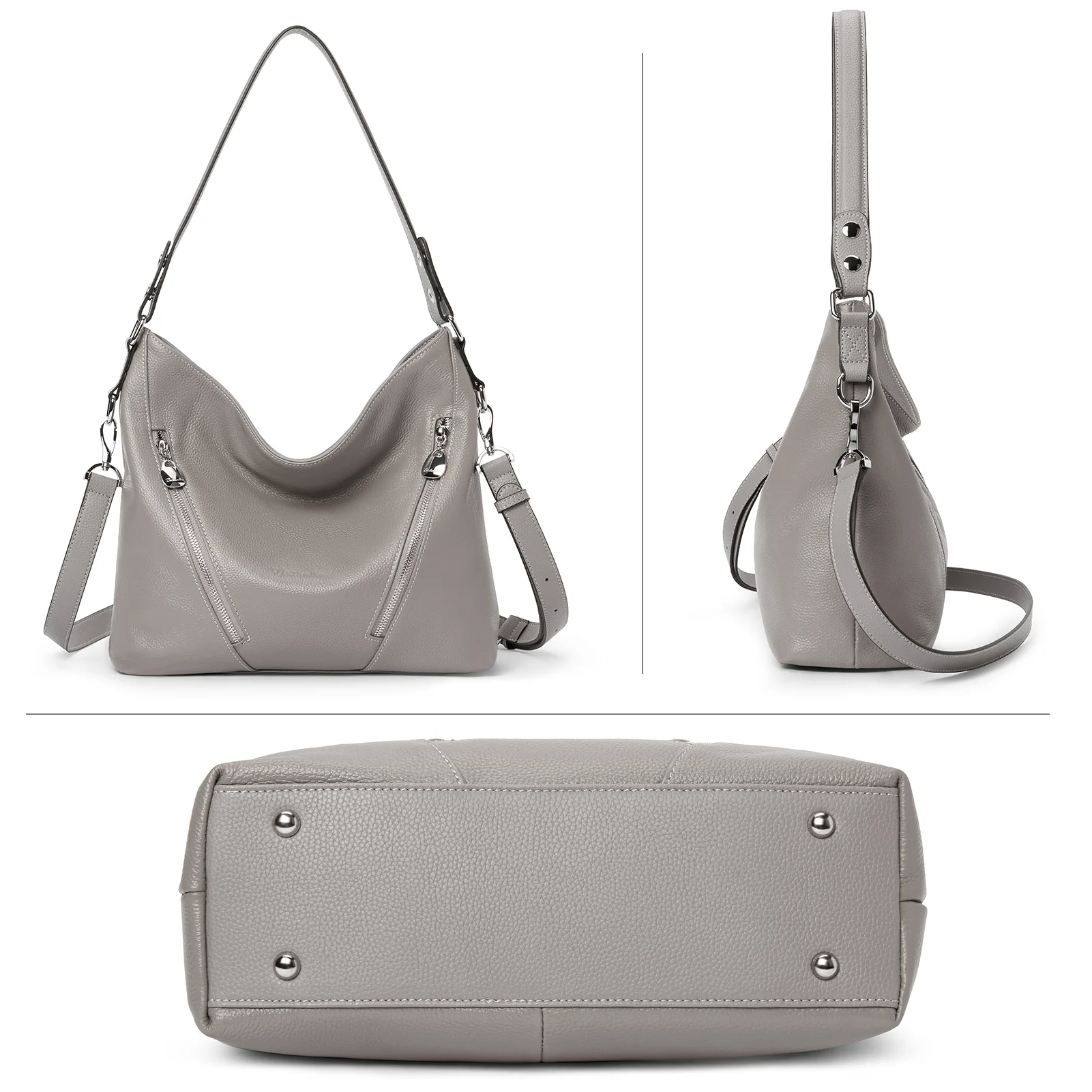 Kweli Luxurious Leather Shoulder Tote Bag - Handcrafted with Attention to Detail - Image 63