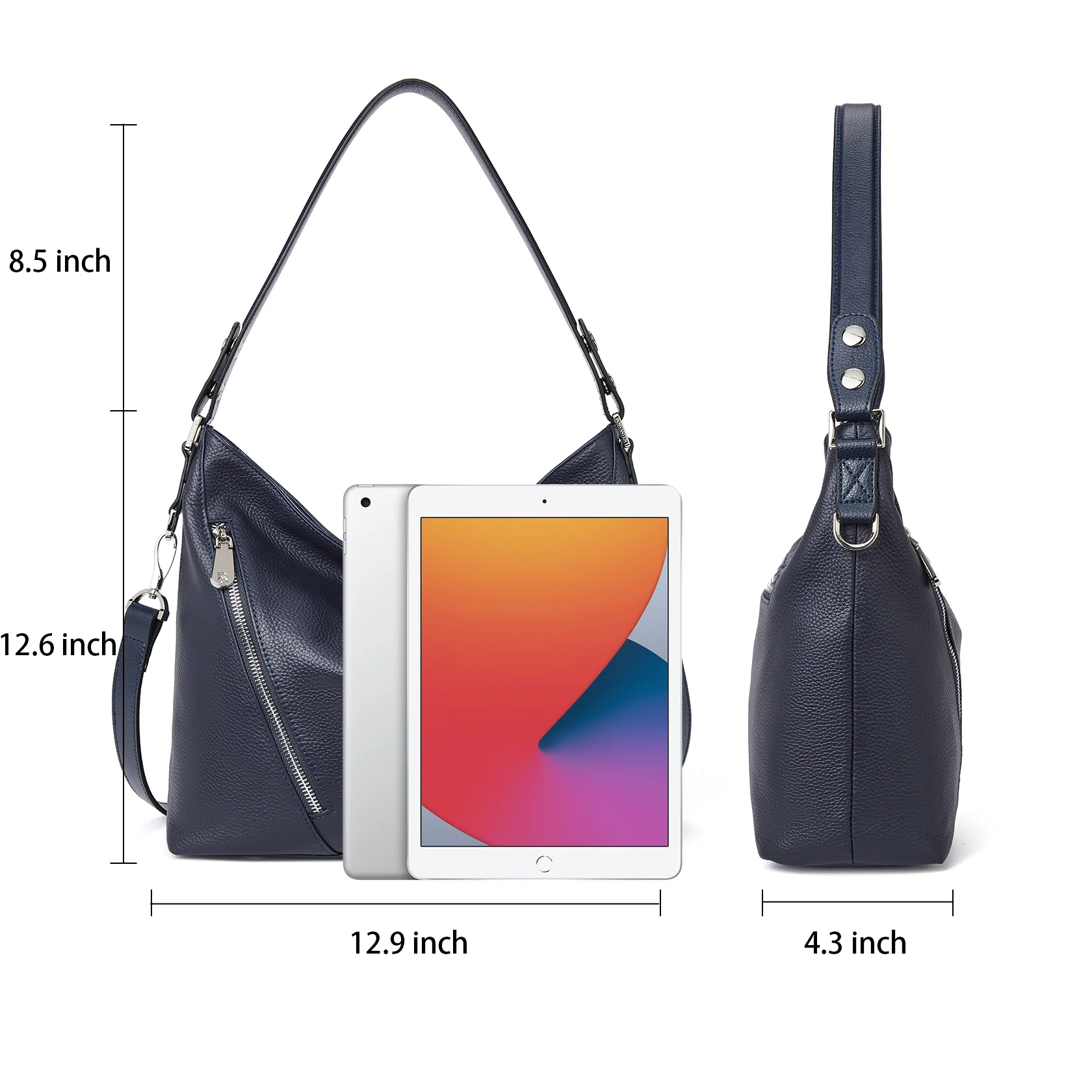 Kweli Luxurious Leather Shoulder Tote Bag - Handcrafted with Attention to Detail - Image 65