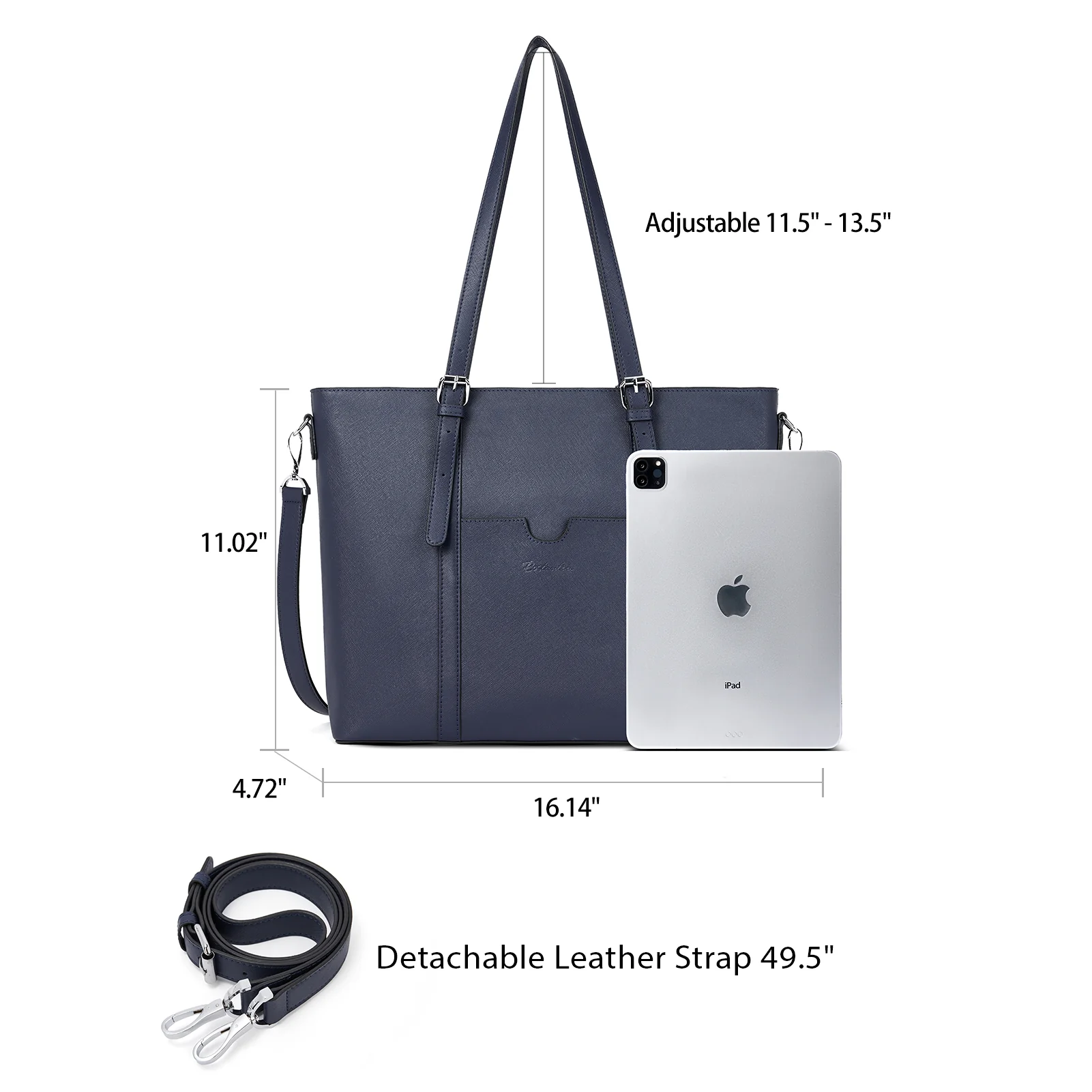 Carol Women Briefcase - Vintage Tote - Image 25