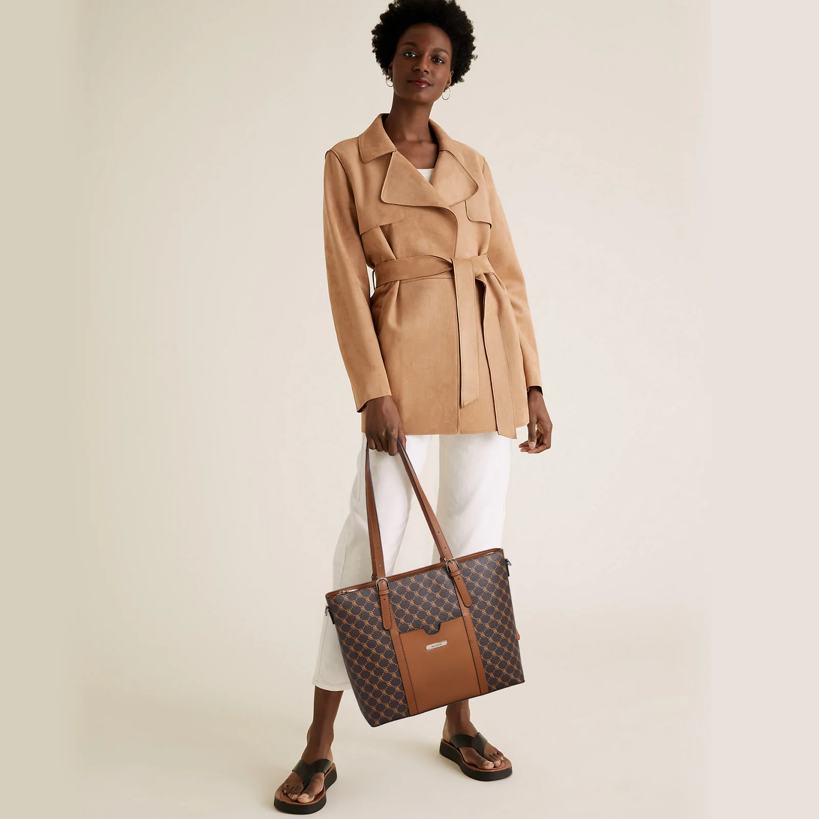 Carol Women Briefcase - Vintage Tote - Image 41