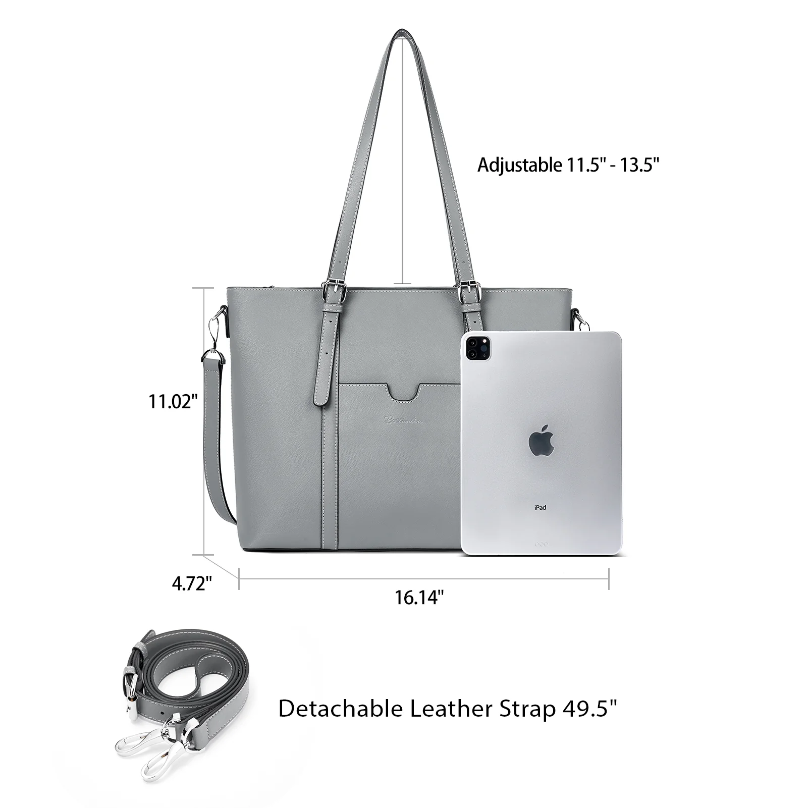 Carol Women Briefcase - Vintage Tote - Image 55