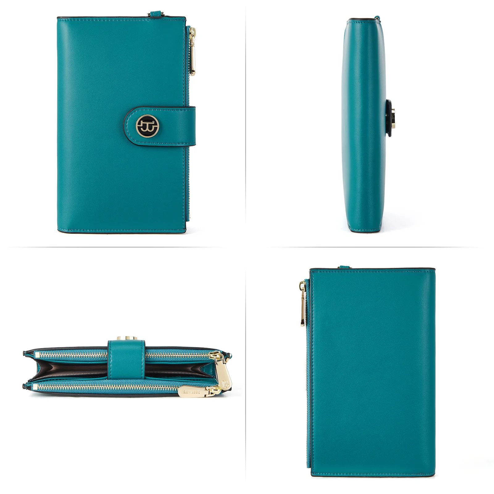 Rozenn Slim Wallet Leather ββ Multi-Function - Image 29