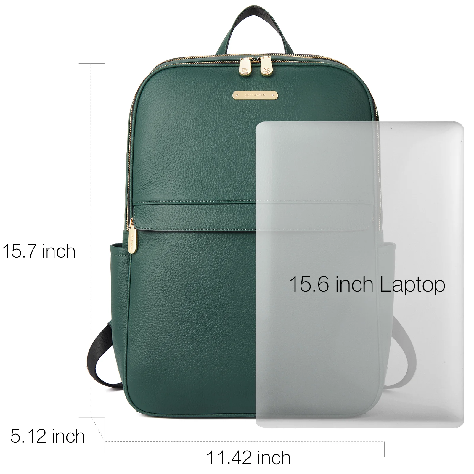 Laptop Backpack for Women - Premium Leather - Image 18