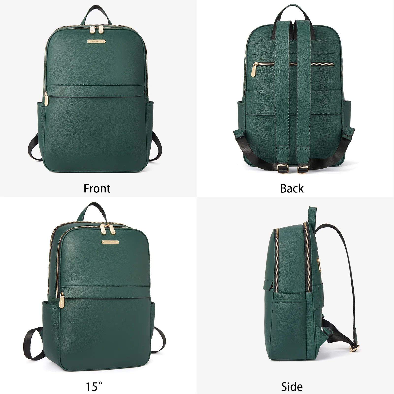 Laptop Backpack for Women - Premium Leather - Image 20