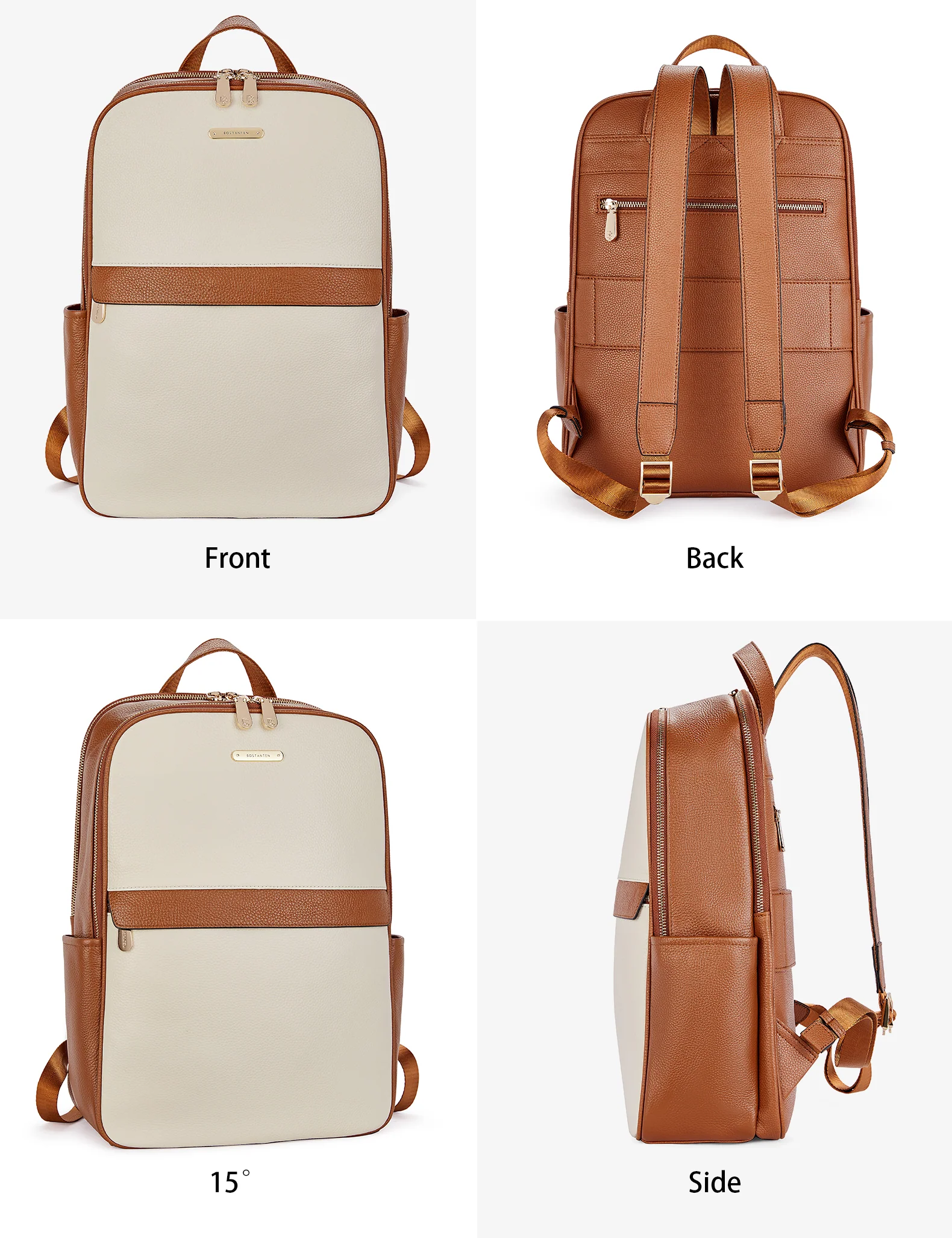 Laptop Backpack for Women - Premium Leather - Image 27