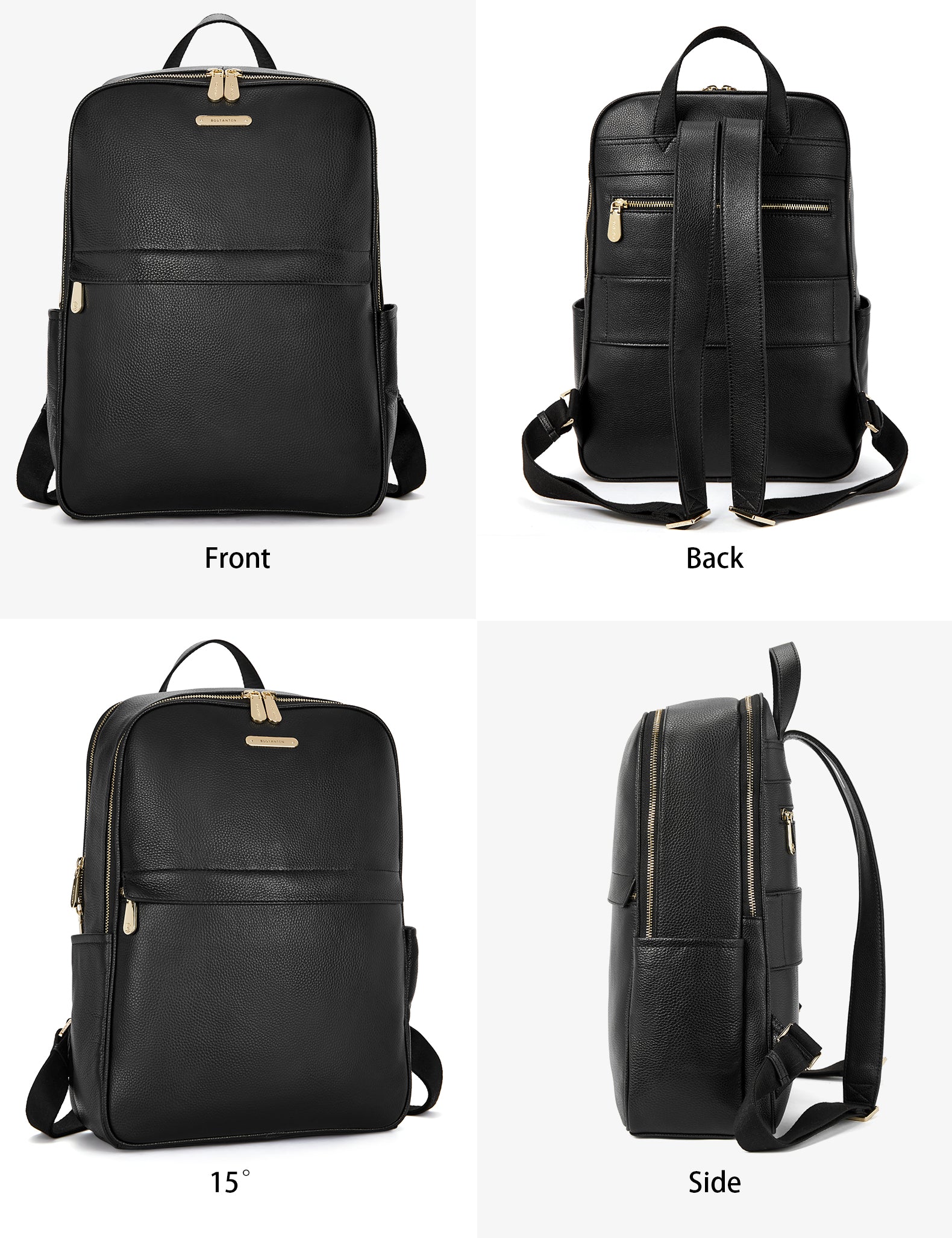 Laptop Backpack for Women - Premium Leather - Image 6