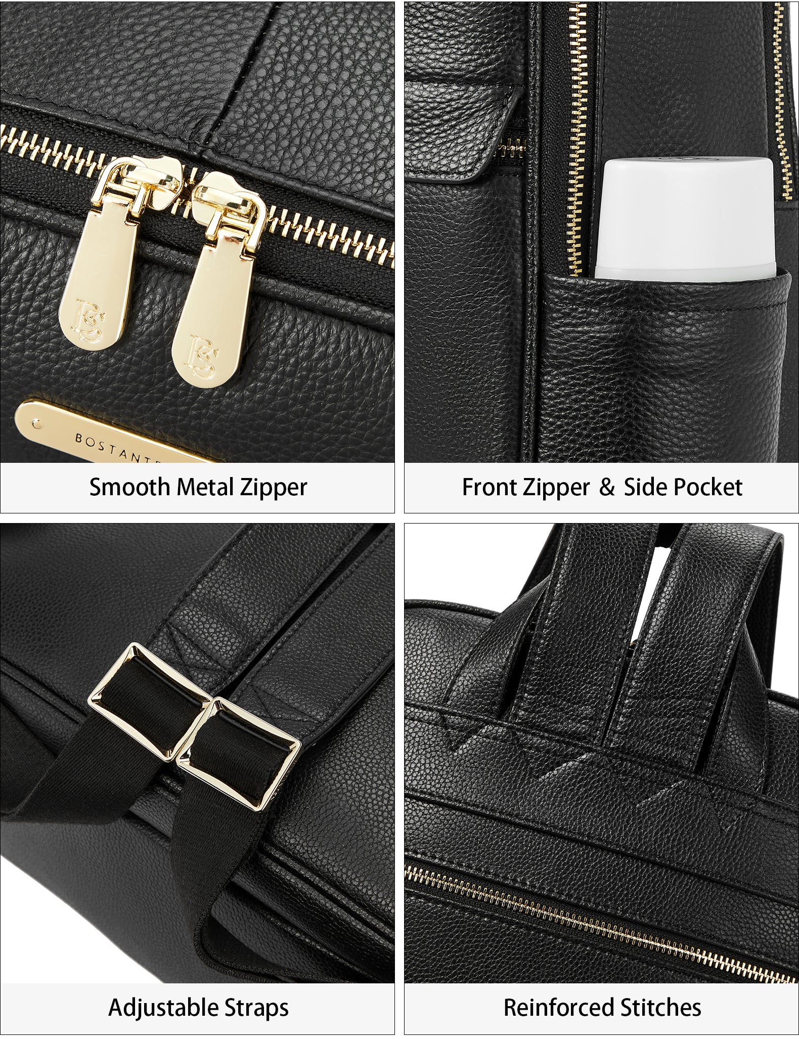 Laptop Backpack for Women - Premium Leather - Image 7
