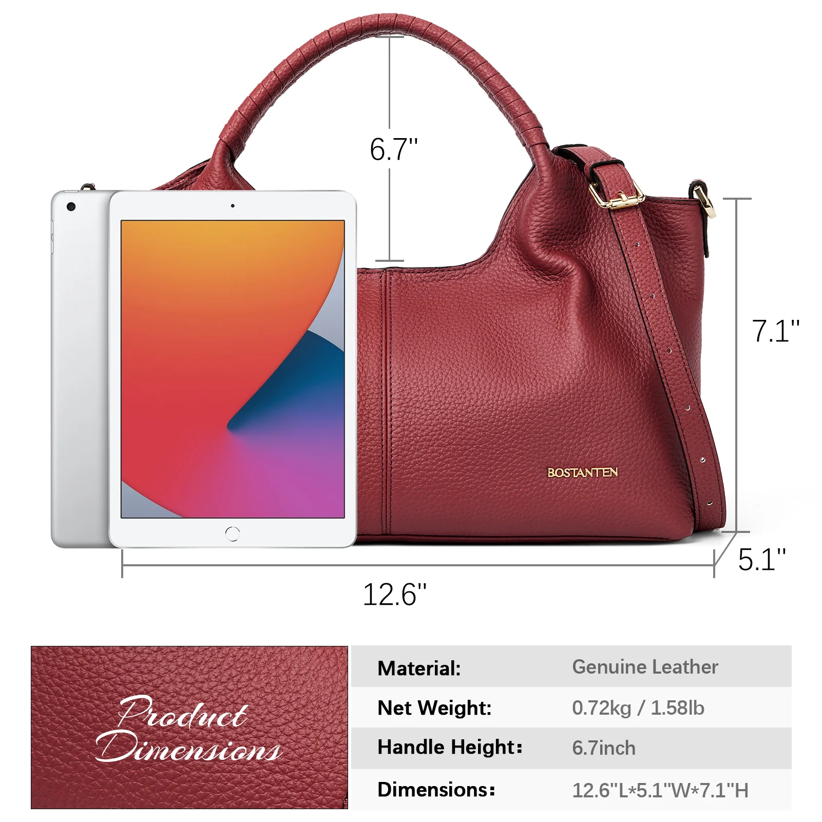 Nevin Genuine Leather Satchel Hobo Top Handle Tote Handbags - Image 18