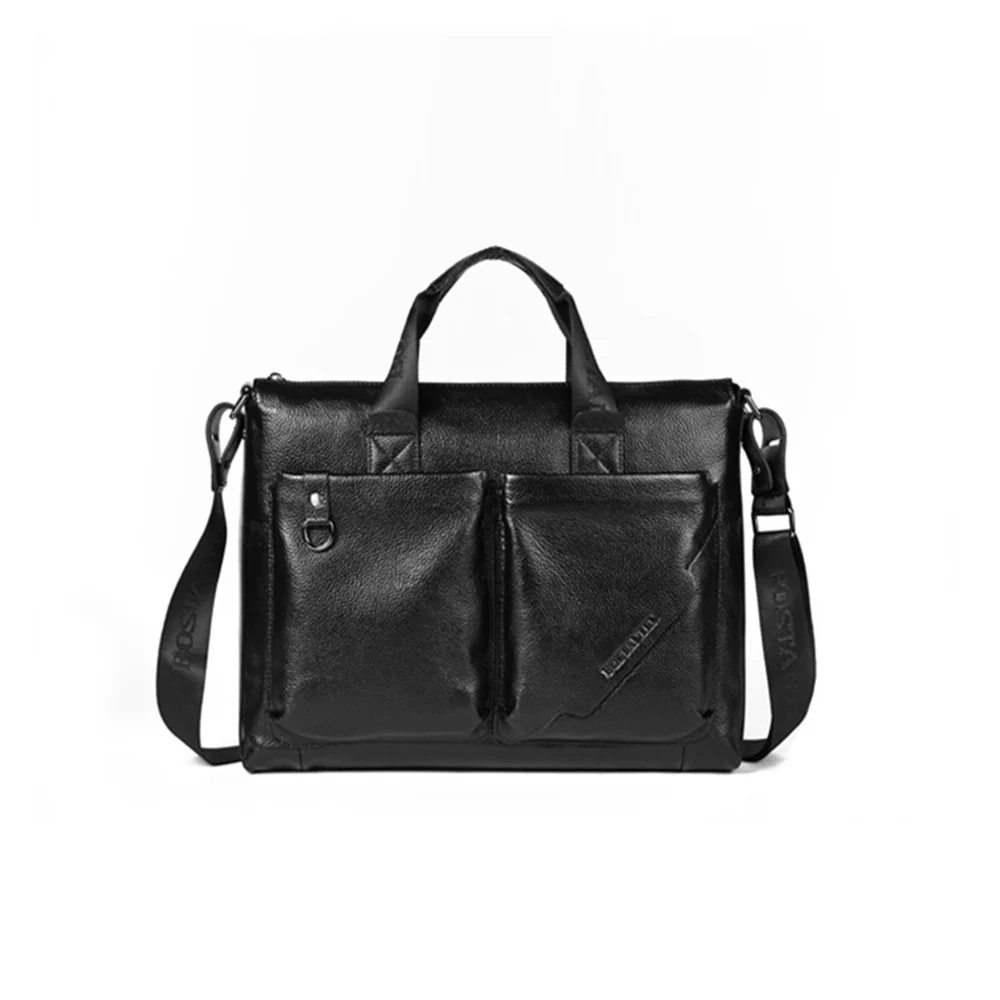 Royal Retro Premium Leather Classic Briefcase | 14ββ Laptop - Image 13