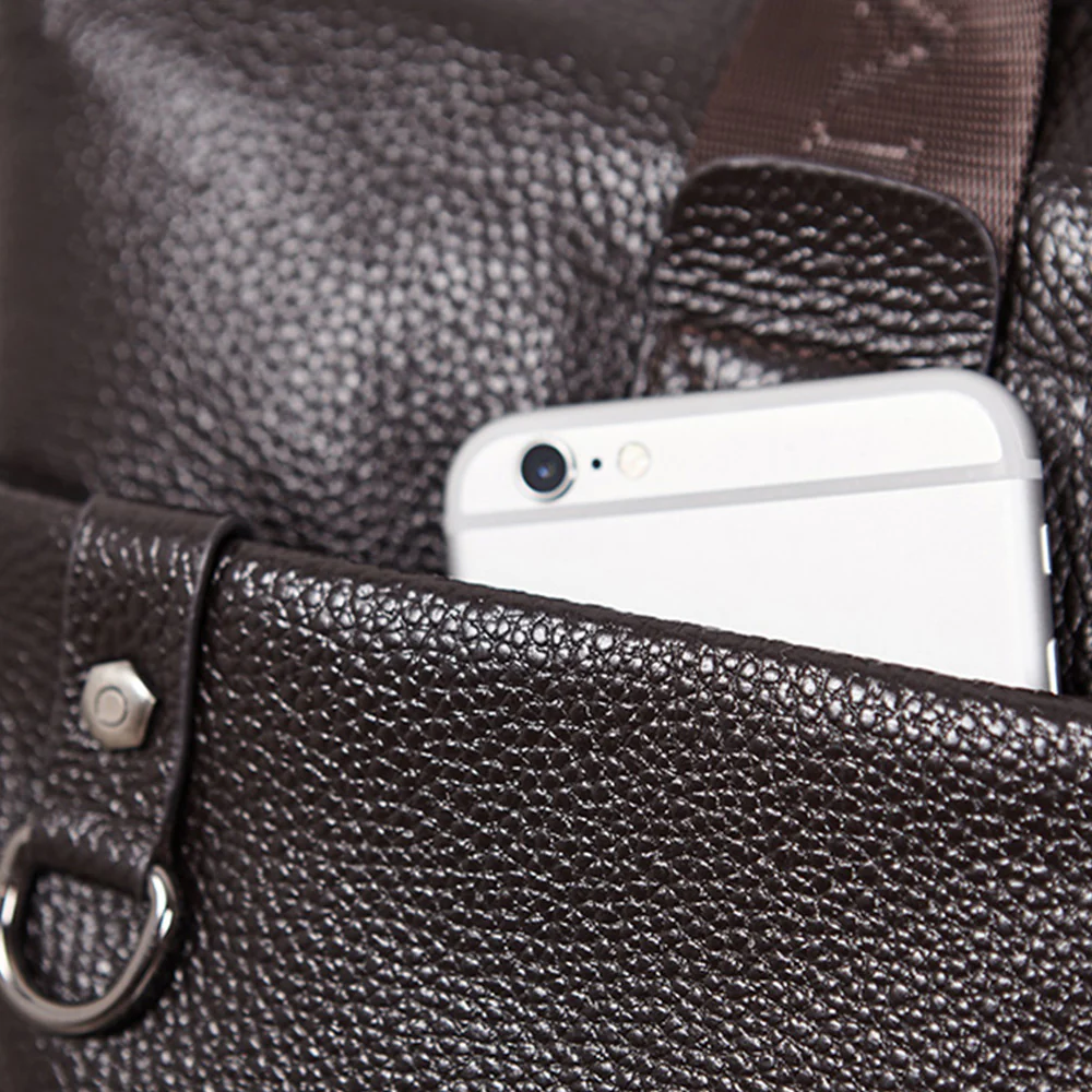 Royal Retro Premium Leather Classic Briefcase | 14ββ Laptop - Image 5