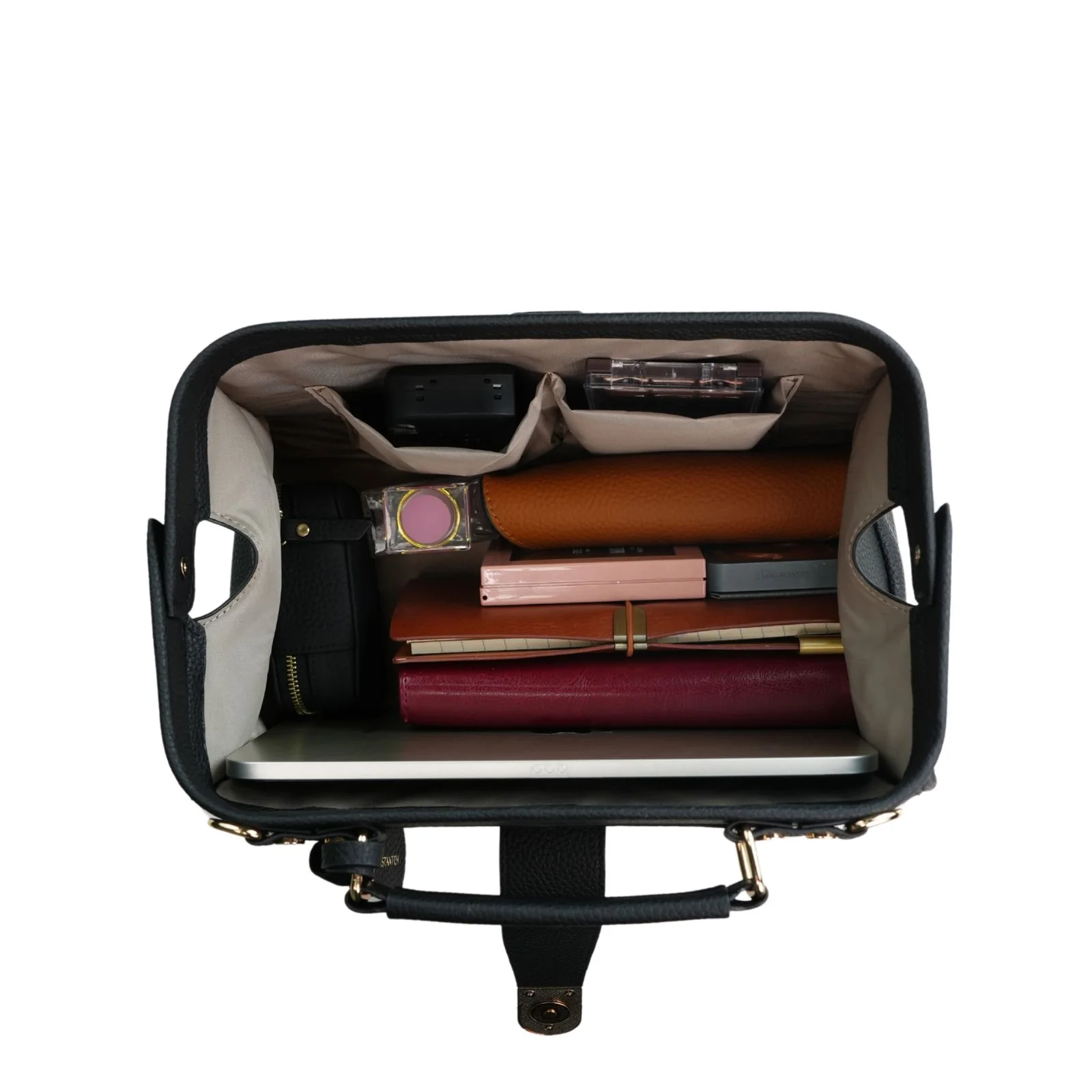 Timeless Grace Doctor Bag - Full Grain Pebble Leather - Image 11