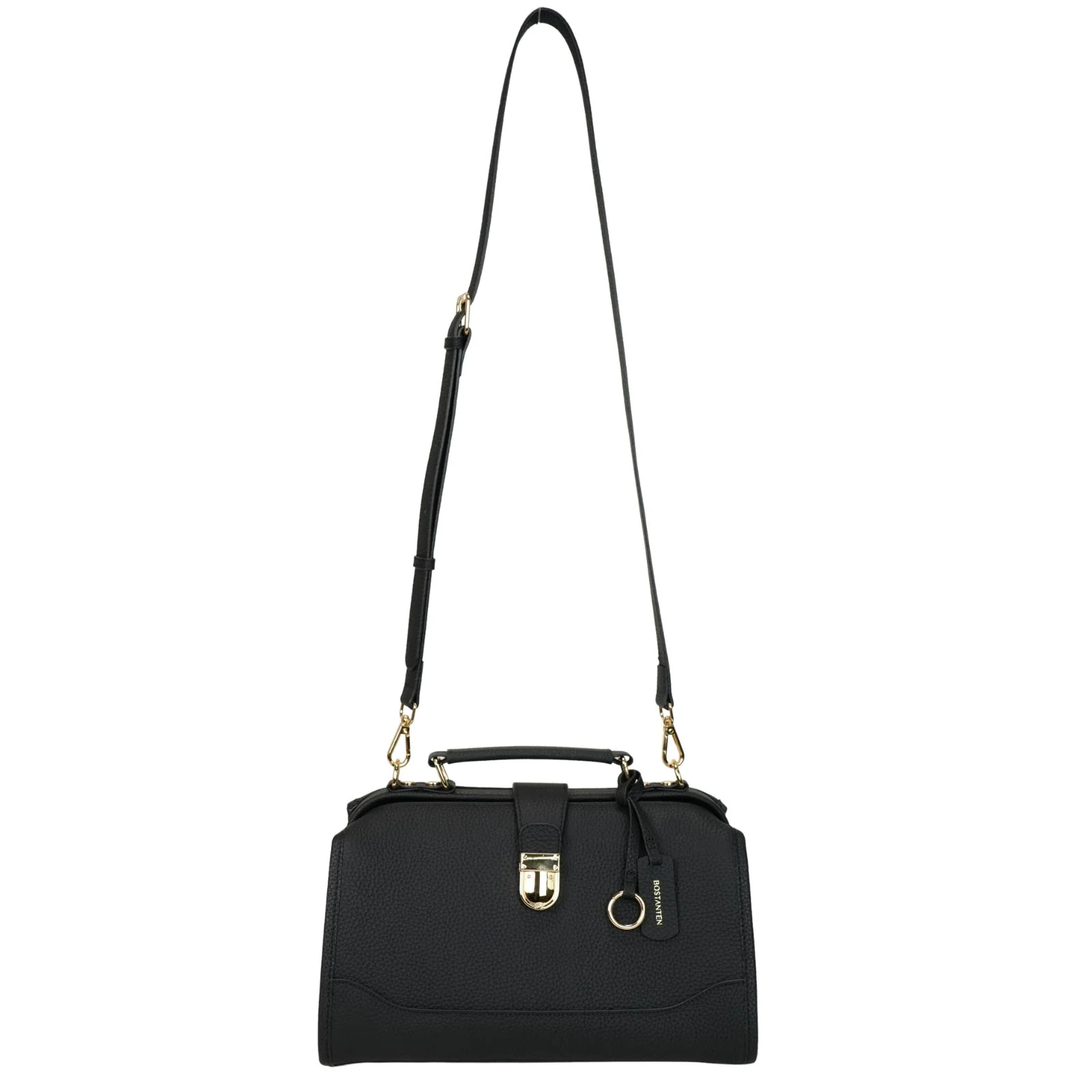 Timeless Grace Doctor Bag - Full Grain Pebble Leather - Image 12