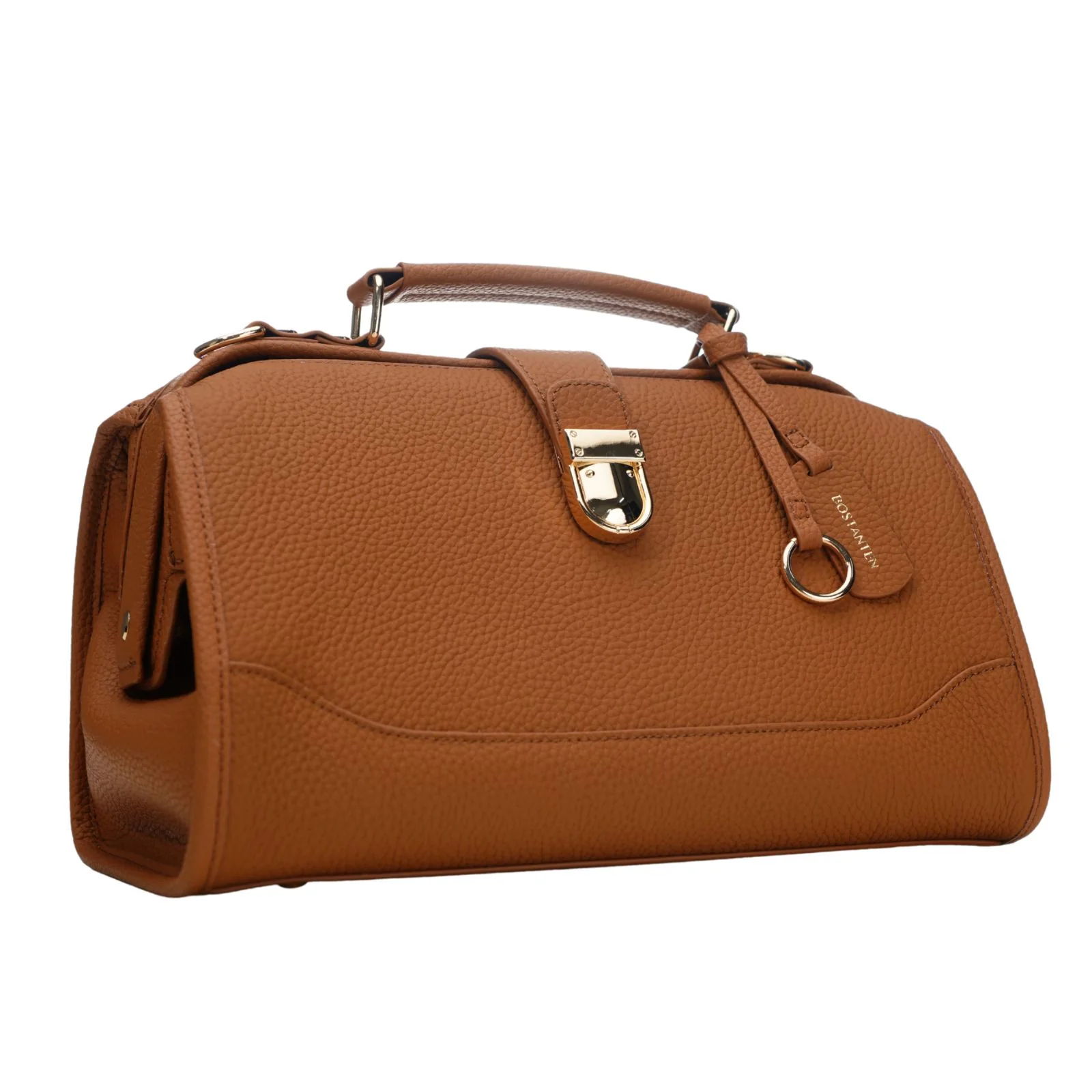 Timeless Grace Doctor Bag - Full Grain Pebble Leather - Image 15