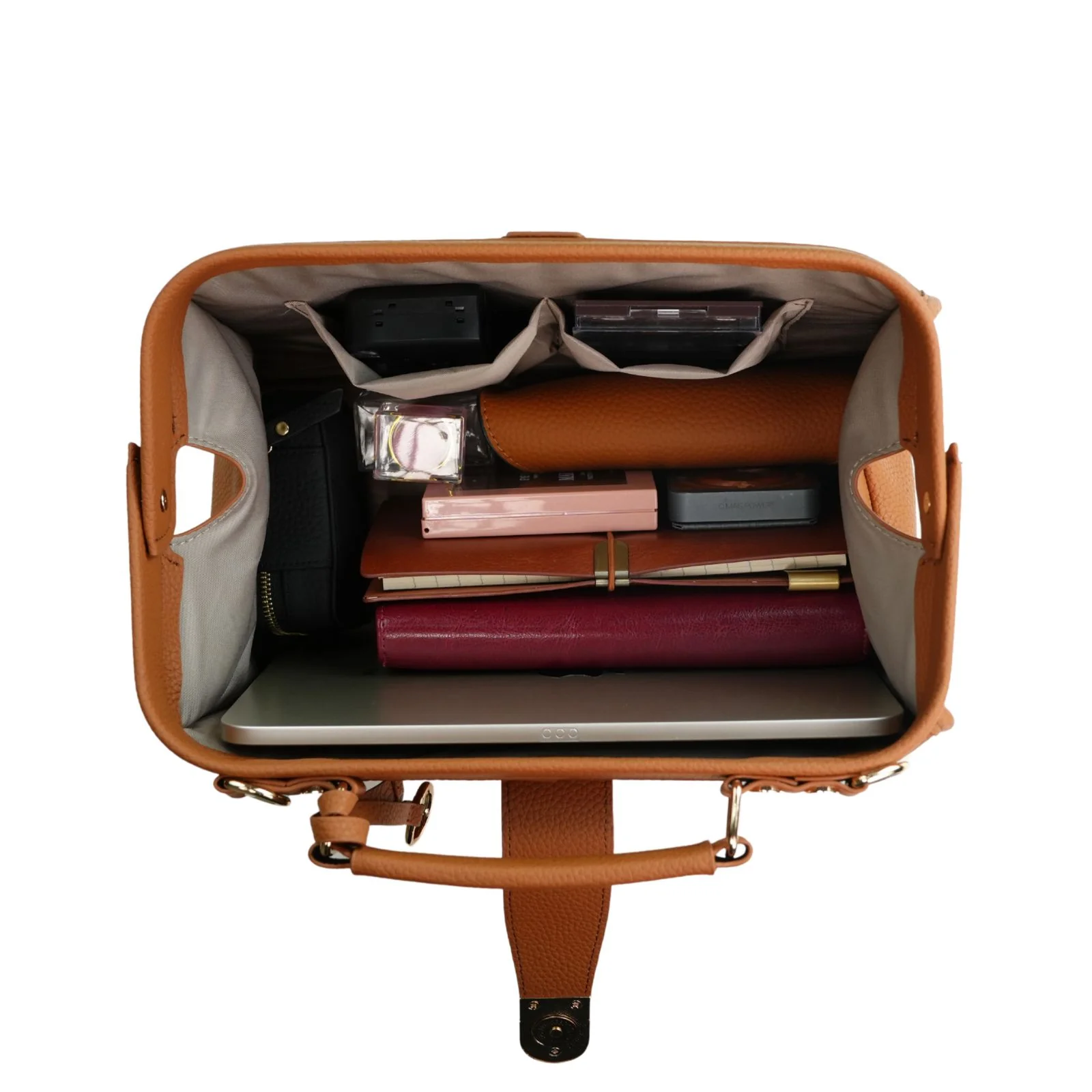 Timeless Grace Doctor Bag - Full Grain Pebble Leather - Image 18