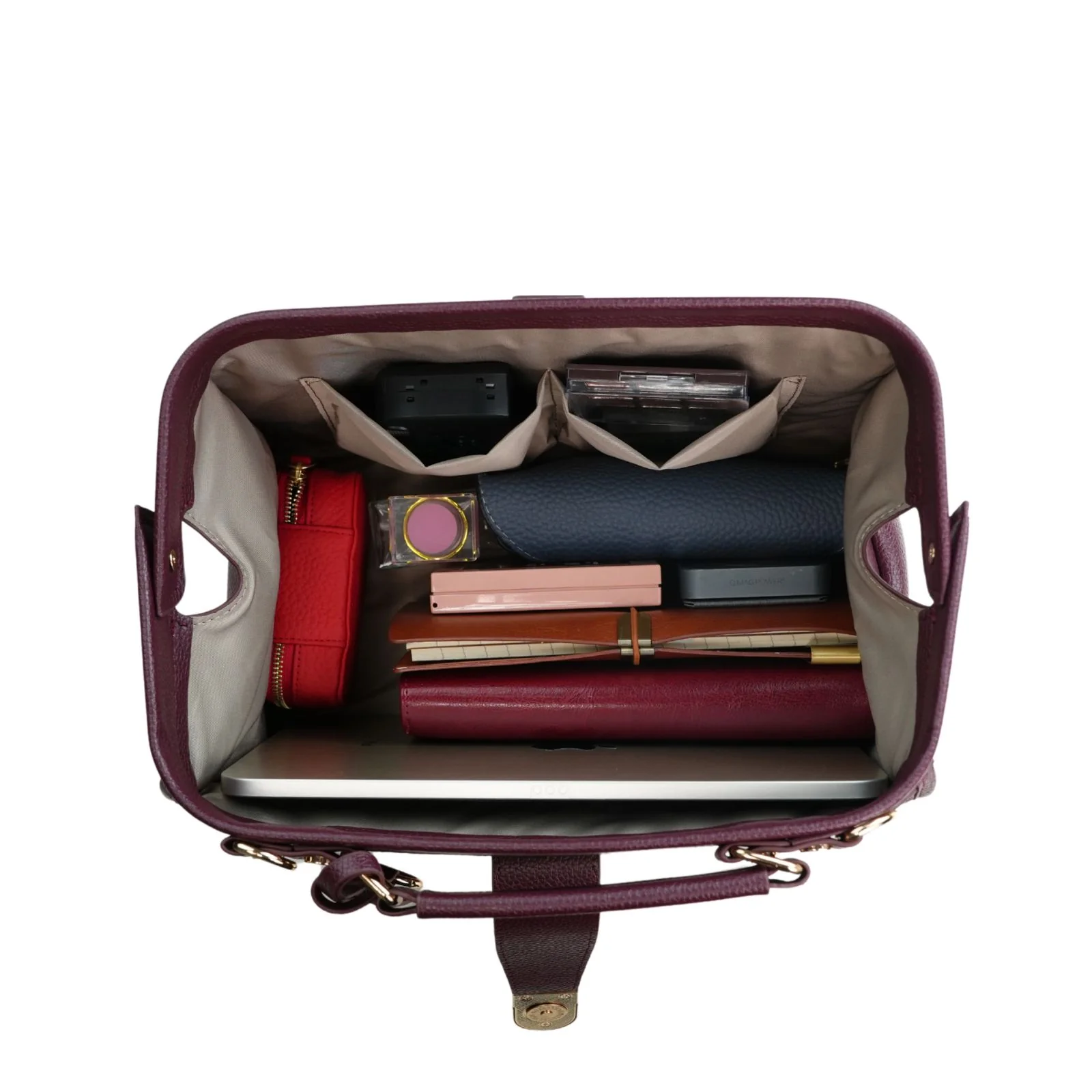 Timeless Grace Doctor Bag - Full Grain Pebble Leather - Image 5