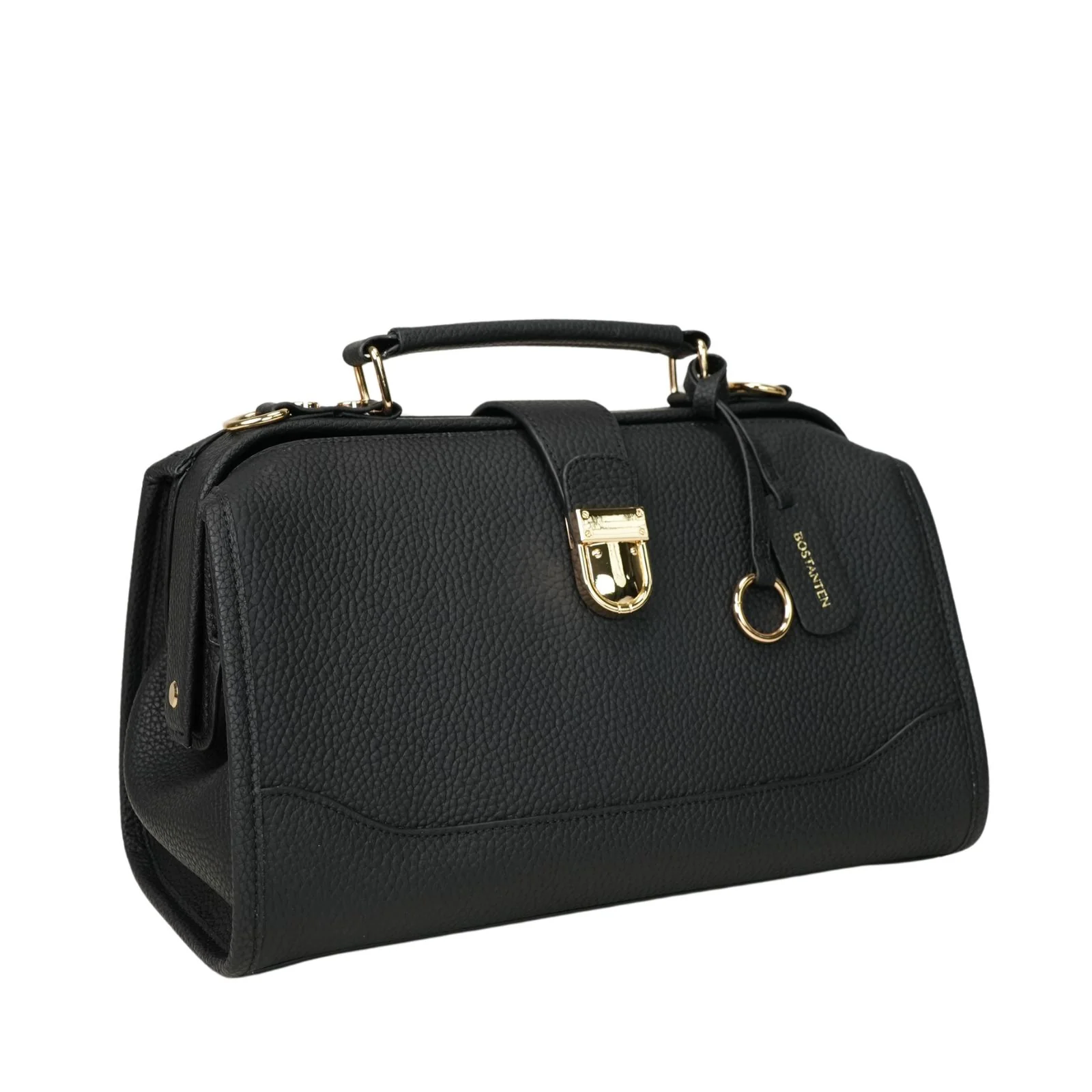 Timeless Grace Doctor Bag - Full Grain Pebble Leather - Image 7
