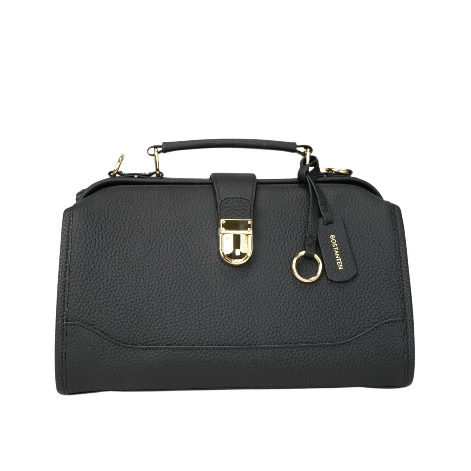 Timeless Grace Doctor Bag - Full Grain Pebble Leather - Image 8