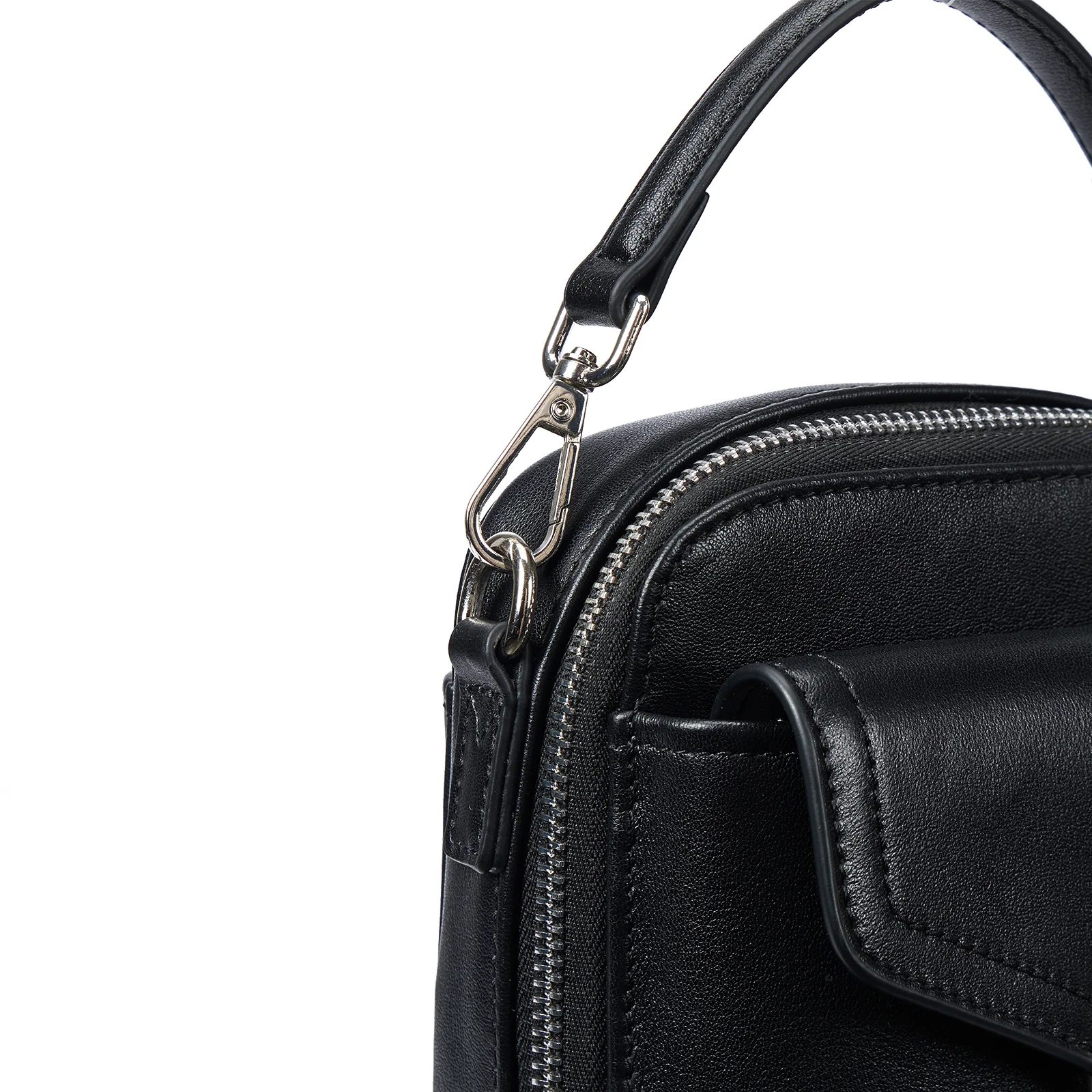 Nevin Vegetable-Tanned Genuine Leather Crossbody Phone Bag - Image 10